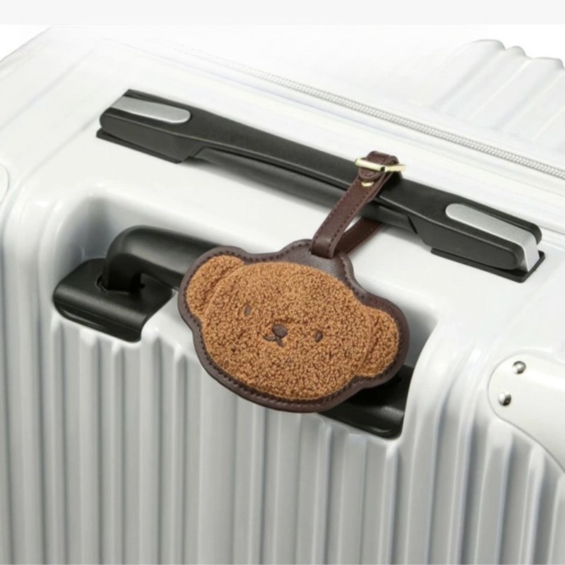 Travel Accessories Cute - Etiqueta de equipaje de cuero de
