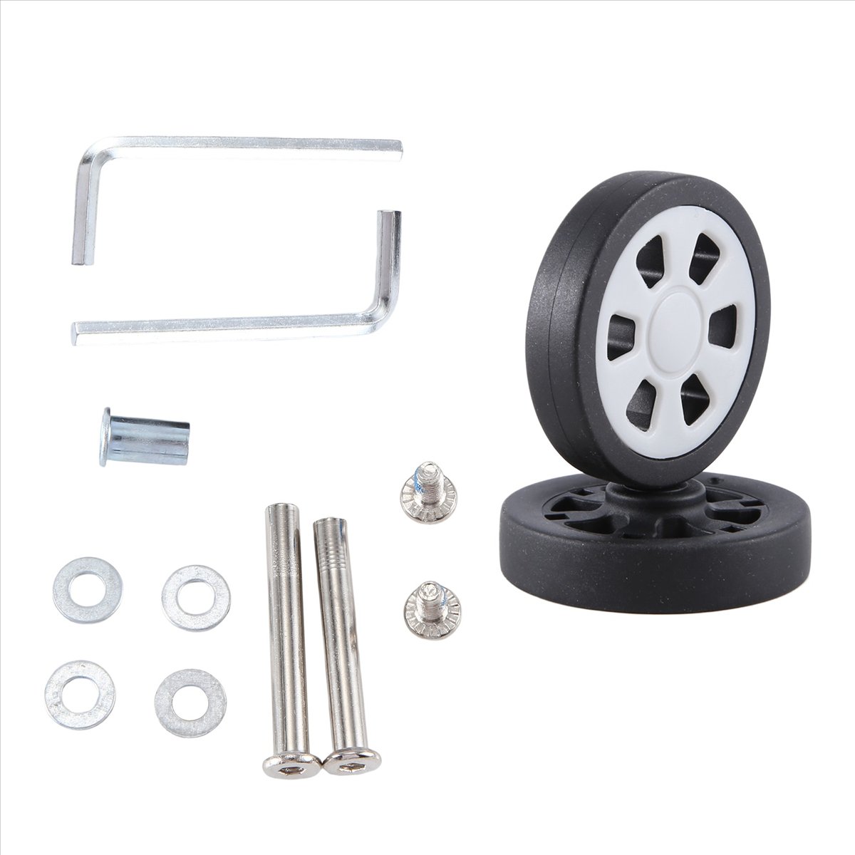 Luggage Wheel Replacement - ABQR 55X12mm Ruedas de equipaje Reemplazo