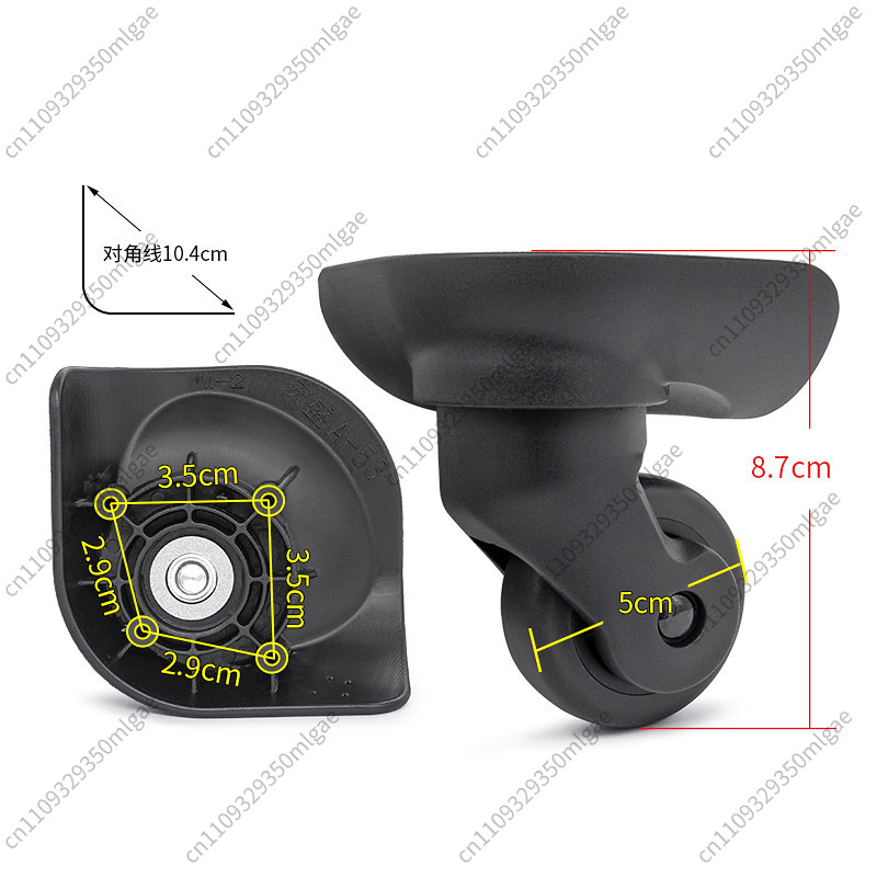 Luggage Wheel Replacement - Ruedas universales de repuesto para TS50,
