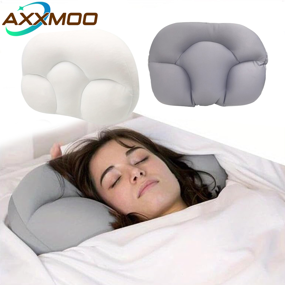Neck Pillow Memory Foam - Huevo Sleeper almohada para dormir todo-Redondo,