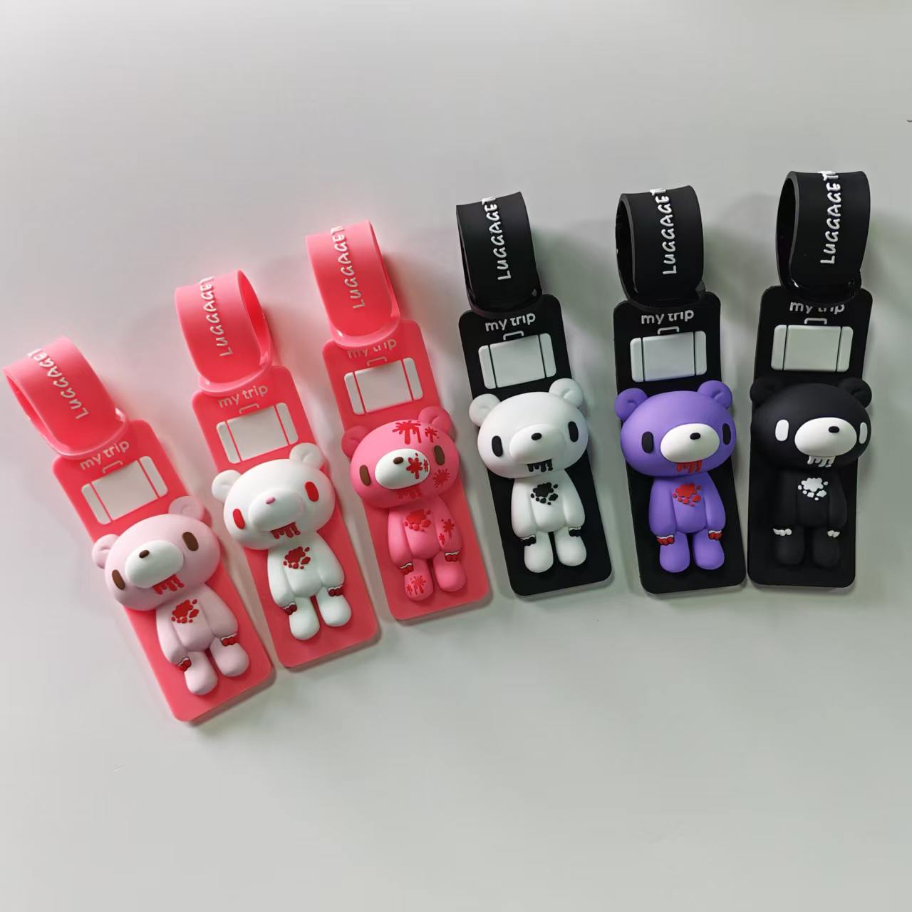 Travel Accessories Name - Etiqueta de Silicona para Equipaje con