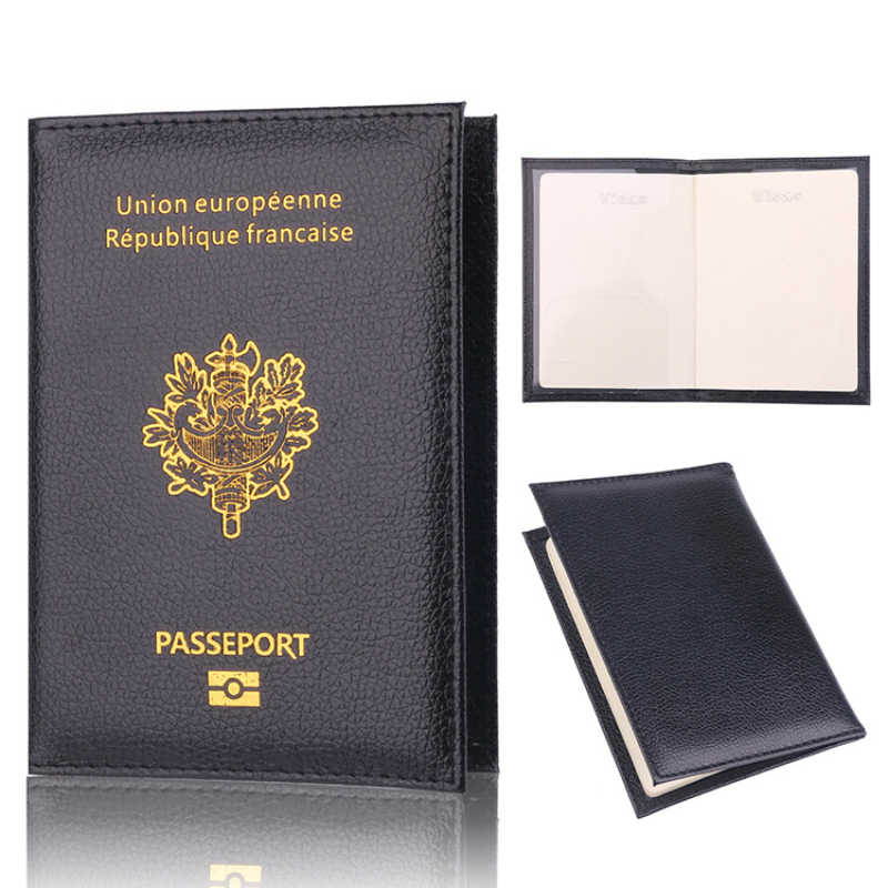 Quality Travel Accessories - Funda protectora para pasaporte de Pu