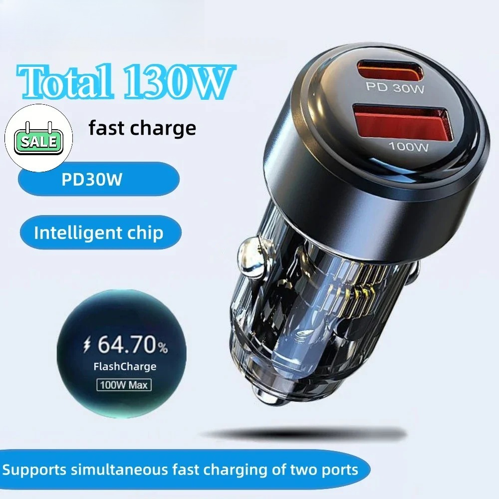 Travel Plug Type C - Total 130W USB adaptador de cargador
