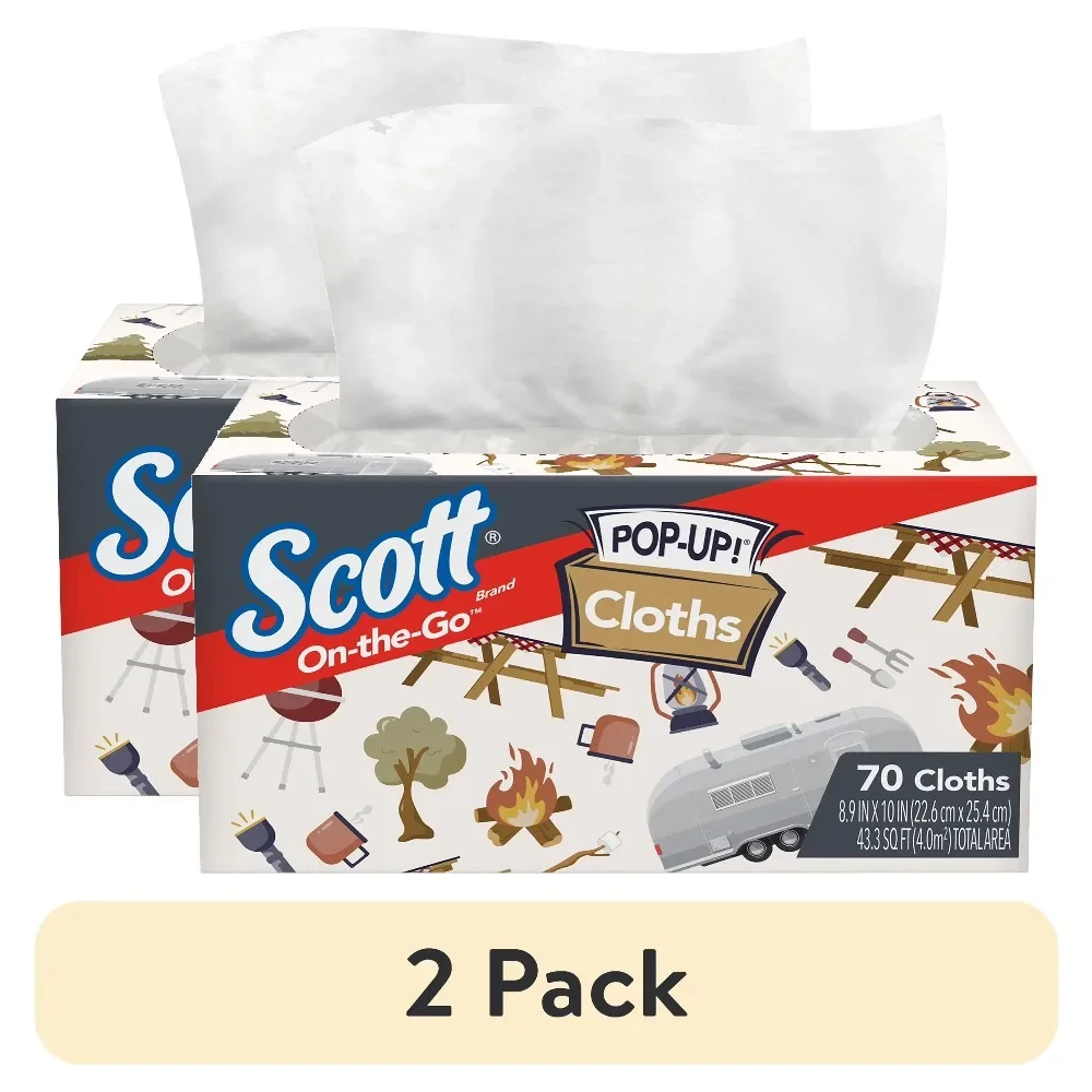 Travel Towel Quick Dry - Paquete de 2 Toallitas Desechables para