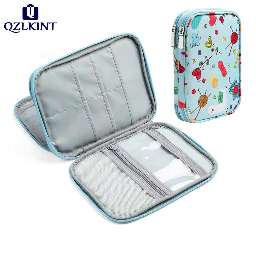 Travel Accessories Kit Bag - Estuche vacío para agujas de tejer,