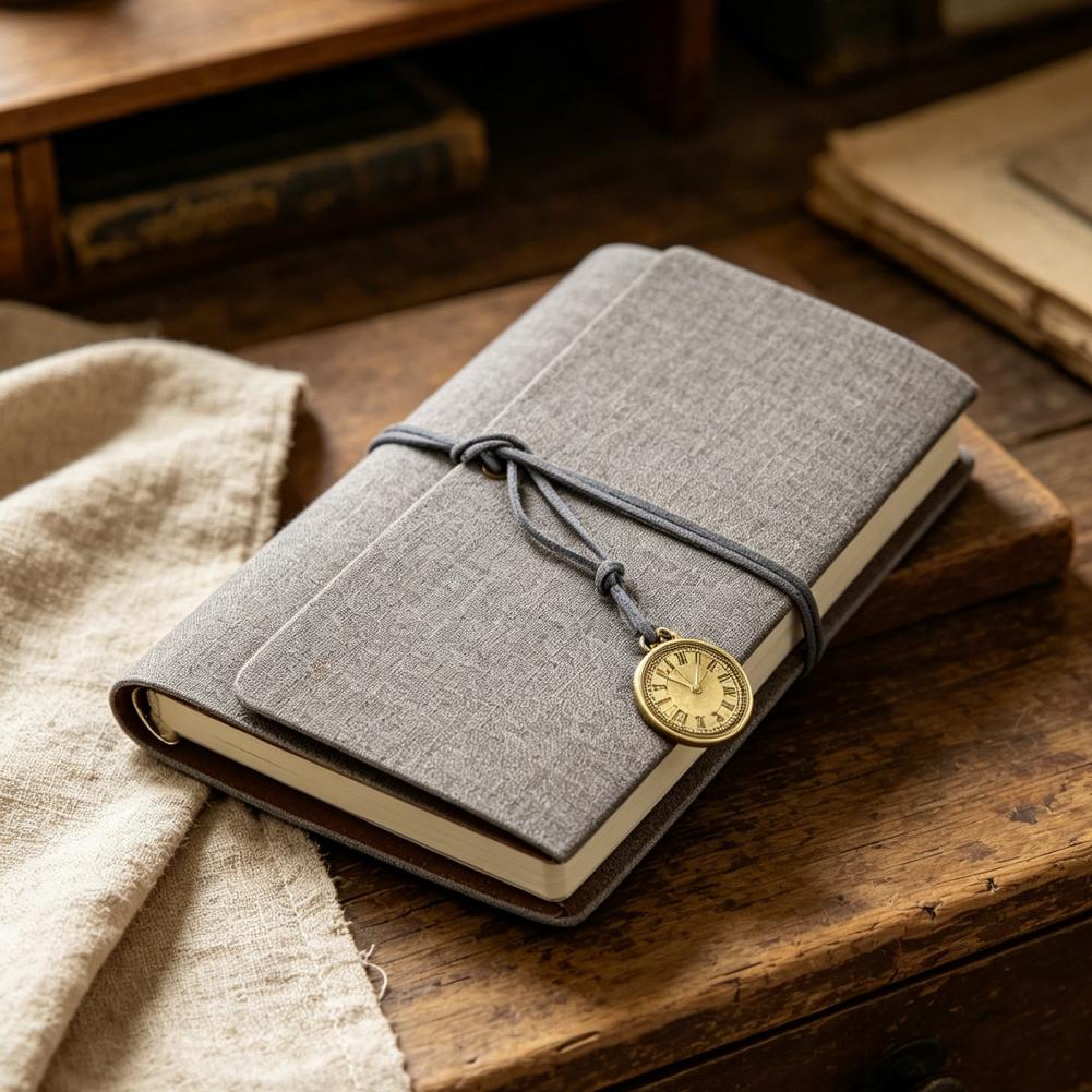 Travel Notebook Journal - Cuaderno de Notas Vintage de Piel