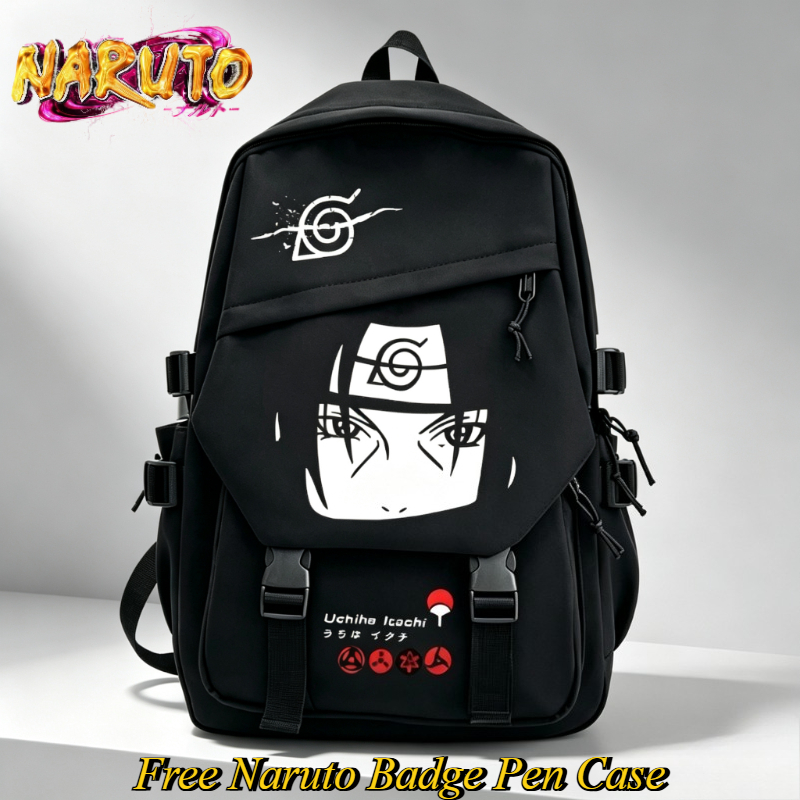 Travel Accessories Kit Bag - Mochila de Dibujos Animados de NARUTO,