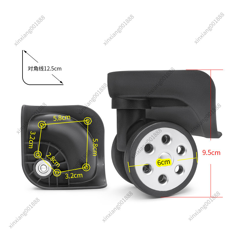 Ruedas de Repuesto para Equipa - Luggage Wheel Replacement reseña y precio