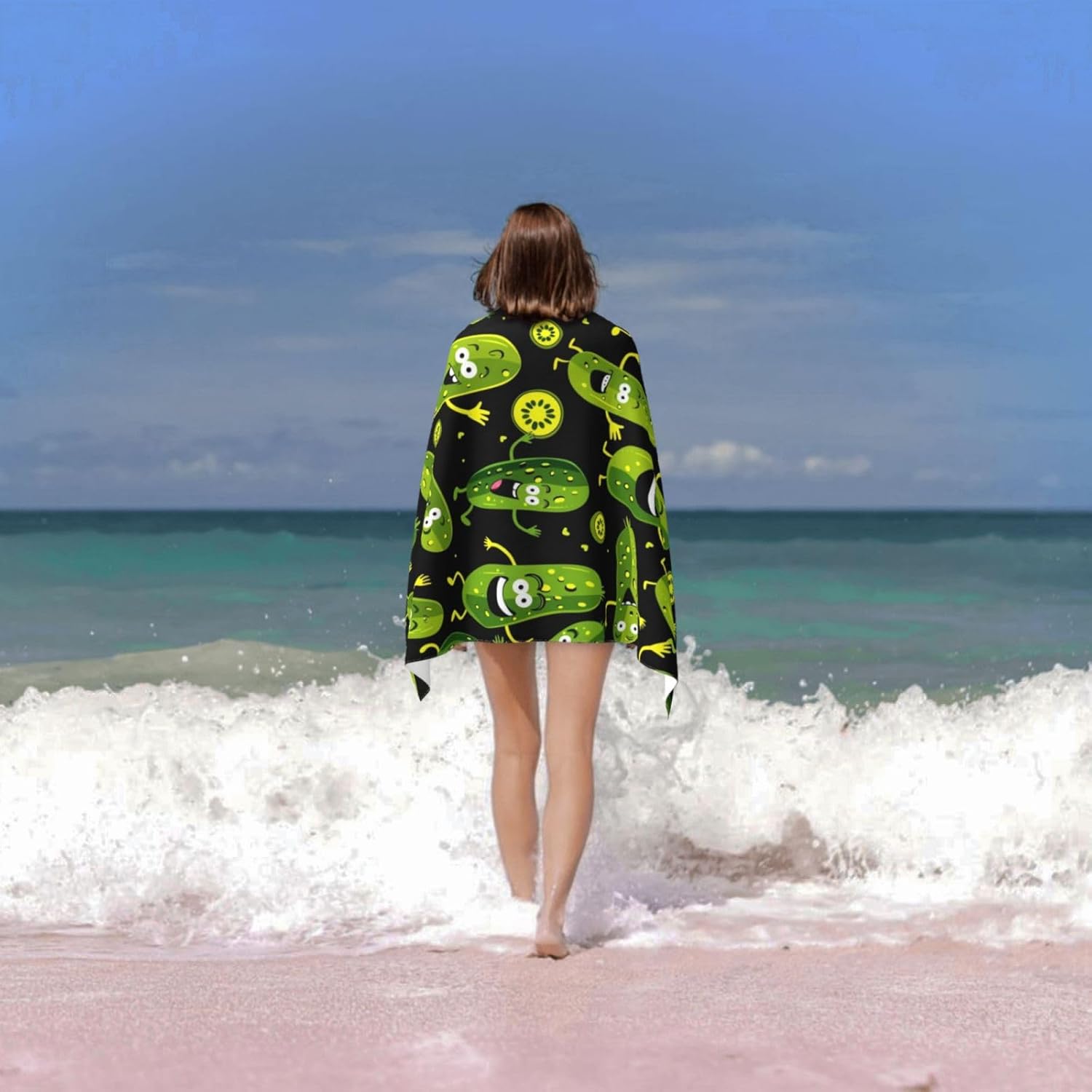 Divertida toalla de playa con  - Travel Towel Quick Dry reseña y precio