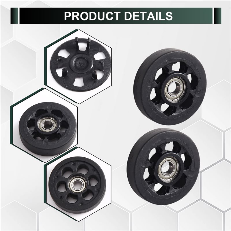 ABGH-Ruedas de repuesto para e - Luggage Wheel Replacement reseña y precio