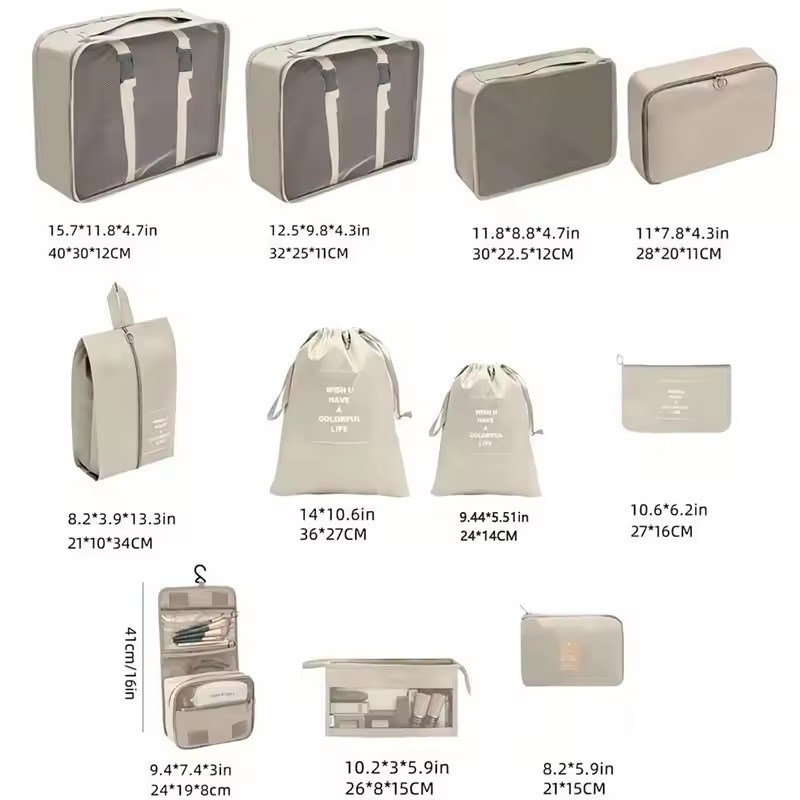 Juego de Bolsas de Almacenamie - Travel Accessories Kit Bag reseña y precio