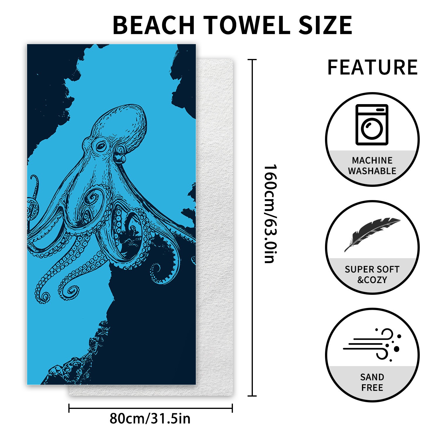 Toalla de Baño de Microfibra d - Travel Towel Quick Dry reseña y precio