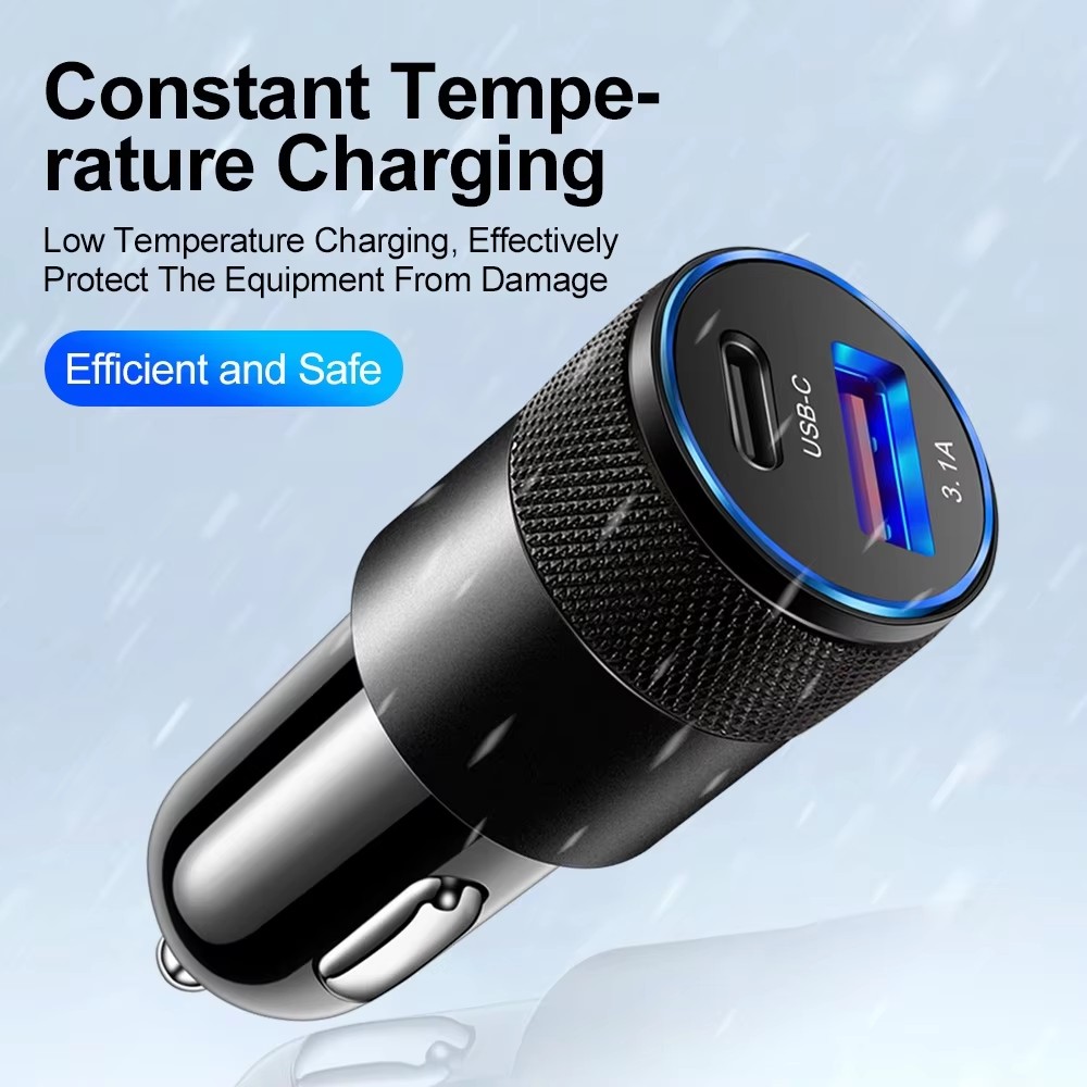 Cargador de coche USB 3.1A tip - Travel Plug Type C reseña y precio