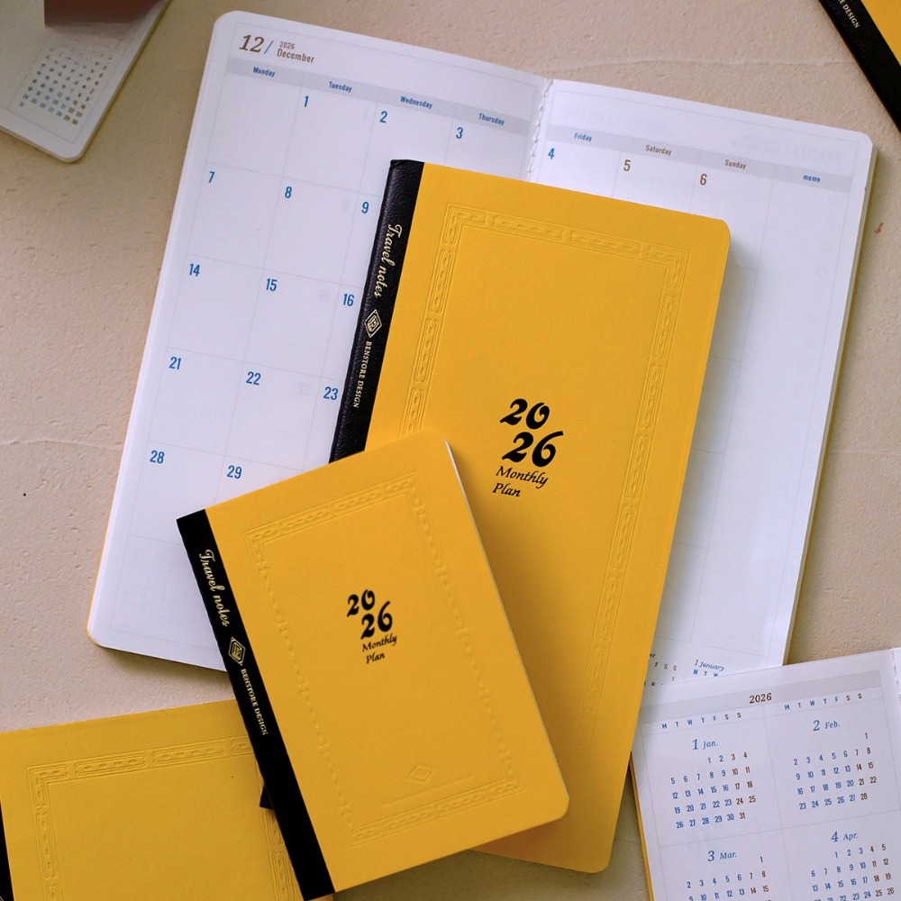 Calendario anual 2026, agenda, - Travel Notebook Journal reseña y precio