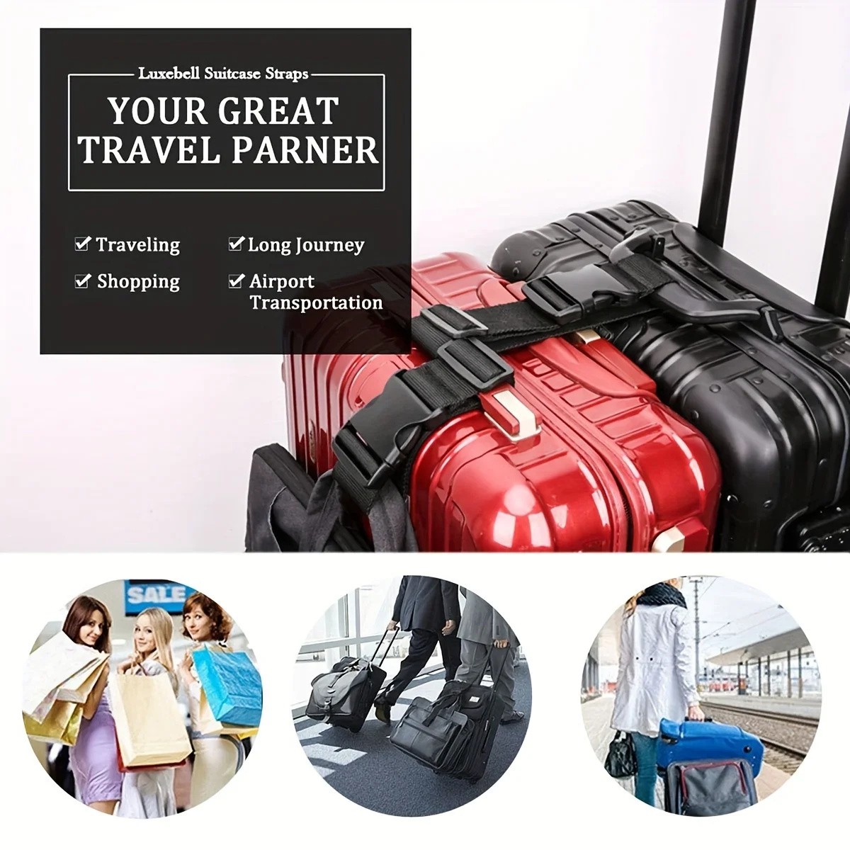 Correas ajustables simples par - Quality Travel Accessories reseña y precio