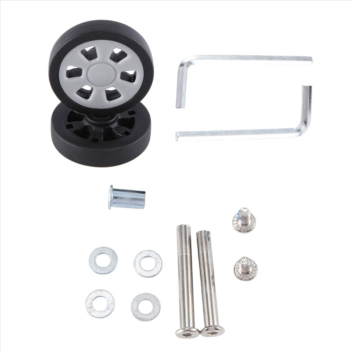 ABQR 55X12mm Ruedas de equipaj - Luggage Wheel Replacement reseña y precio