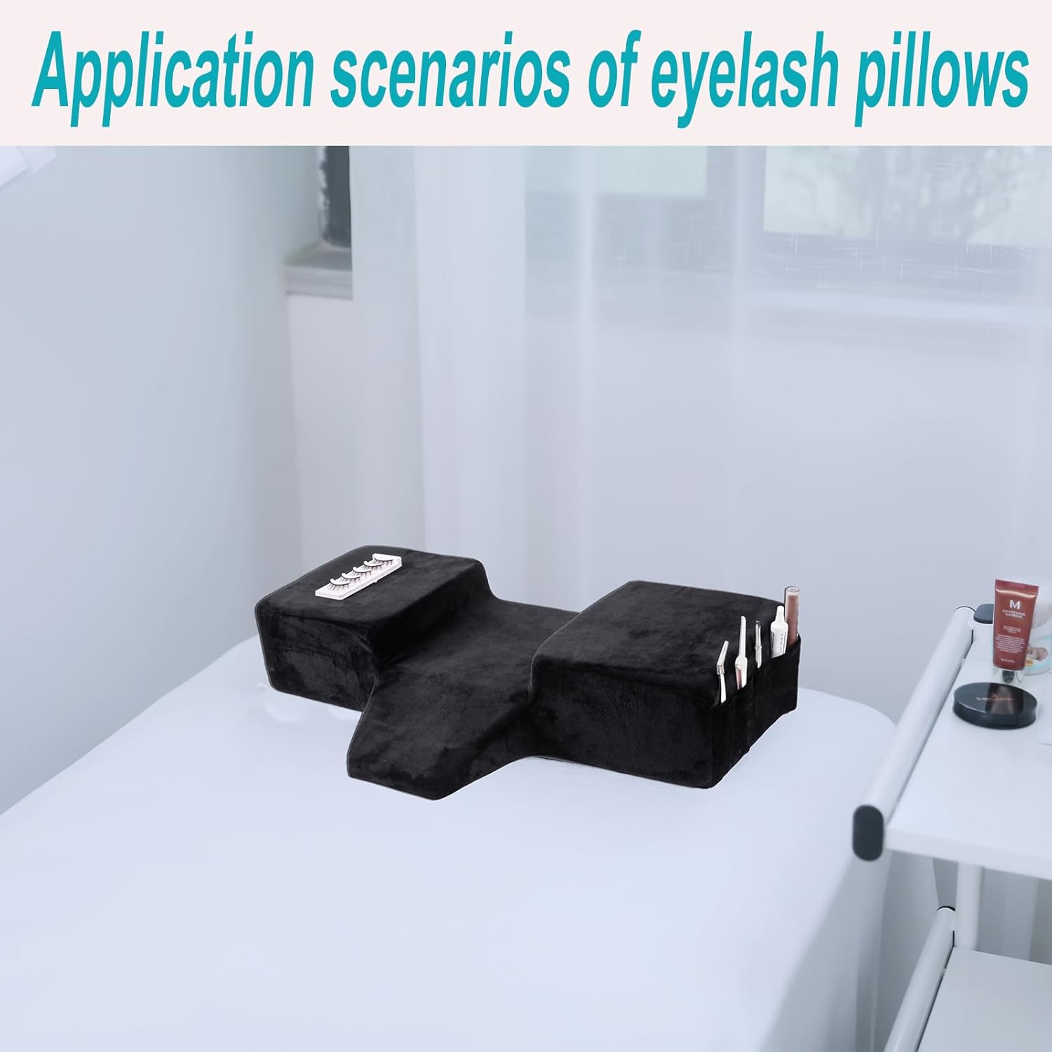 Almohada para Pestañas con Sop - Neck Pillow Memory Foam reseña y precio