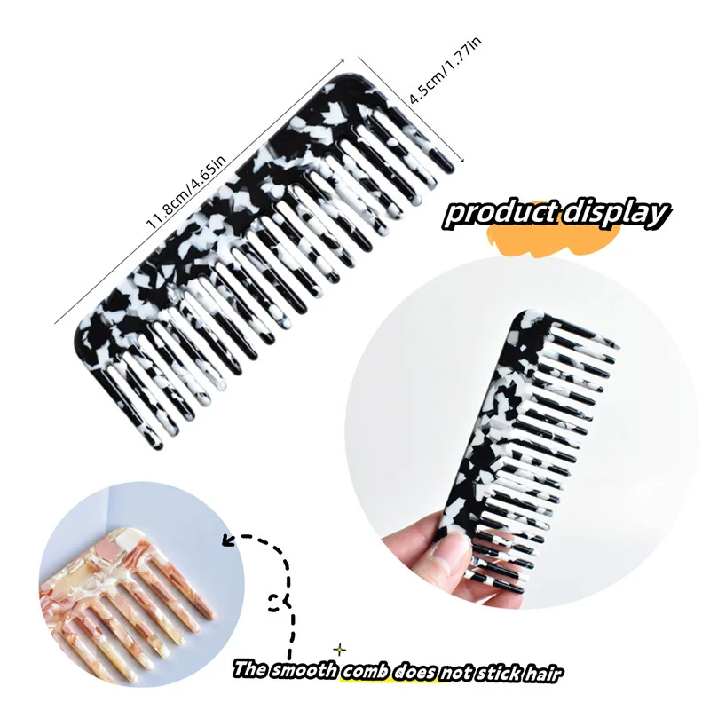 Peines de pelo de acetato de d - Travel Accessories Needed reseña y precio