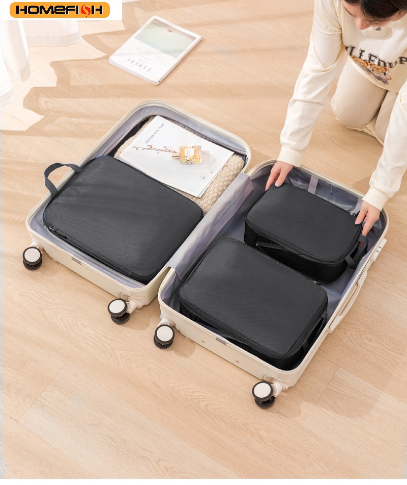 HOMEFISH Juego de 3 Bolsas de  - Travel Accessories Kit Bag reseña y precio