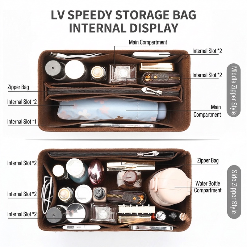 Organizador de fieltro YU7 par - Travel Accessories Lv reseña y precio