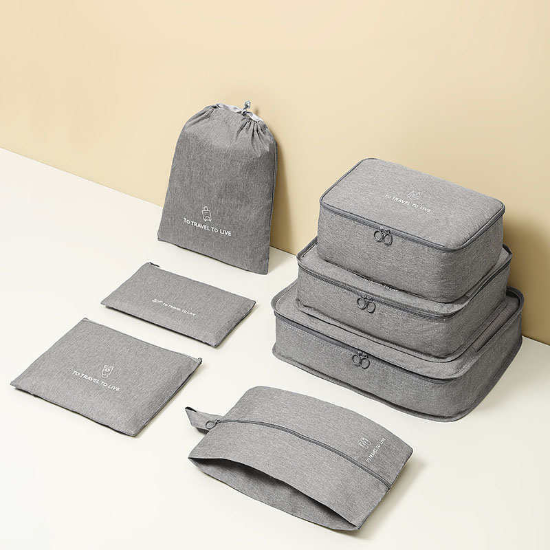 Juego de 7 cubos organizadores - Travel Accessories Kit For Men reseña y precio