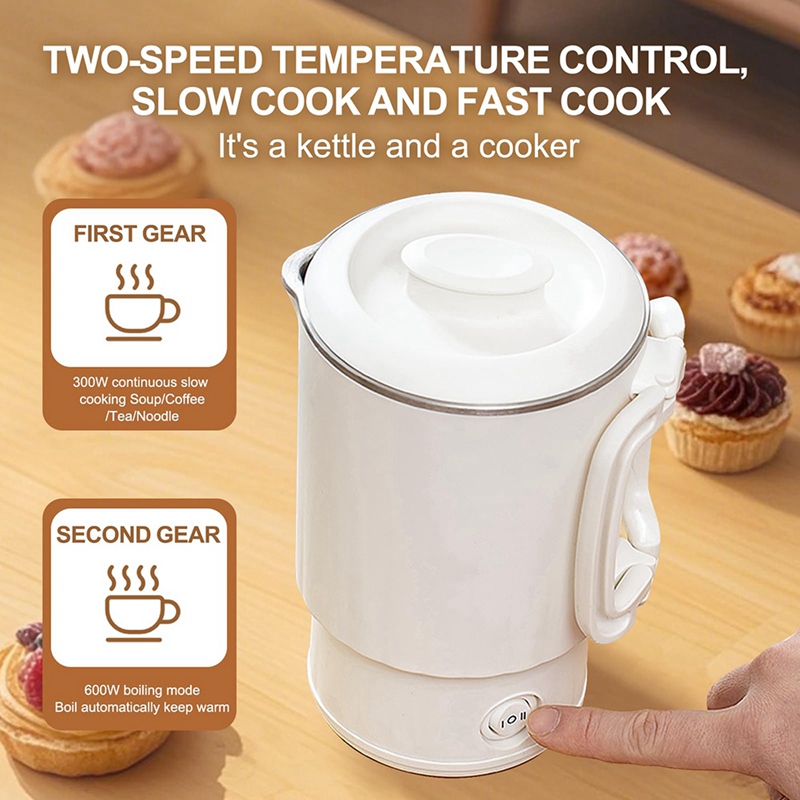 Hervidor eléctrico plegable de - Portable Travel Kettle reseña y precio