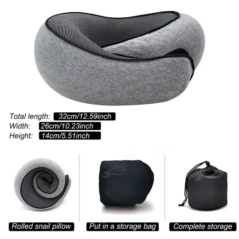 Almohada de espuma viscoelásti - Neck Pillow Memory Foam reseña y precio