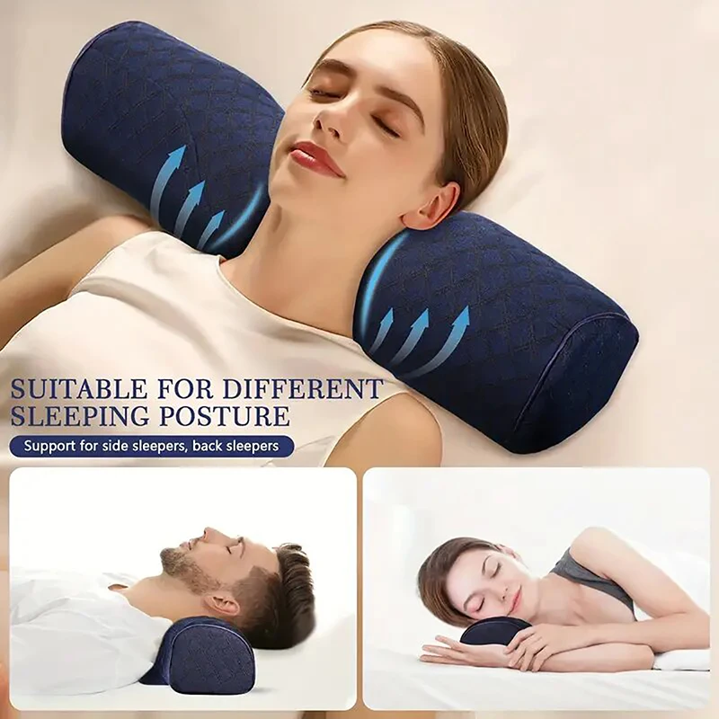 Almohada cervical para aliviar - Neck Pillow Memory Foam reseña y precio