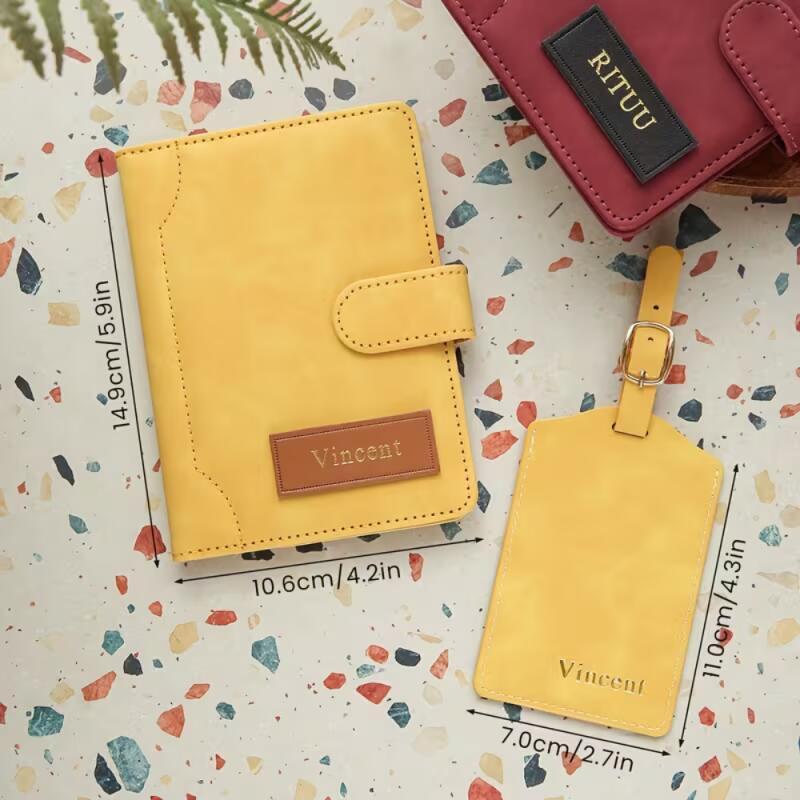 Porta Pasaportes de Cuero Pers - Travel Accessories Hong Kong reseña y precio