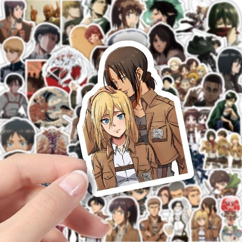 60 pegatinas de anime de Attac - Travel Accessories Cute reseña y precio