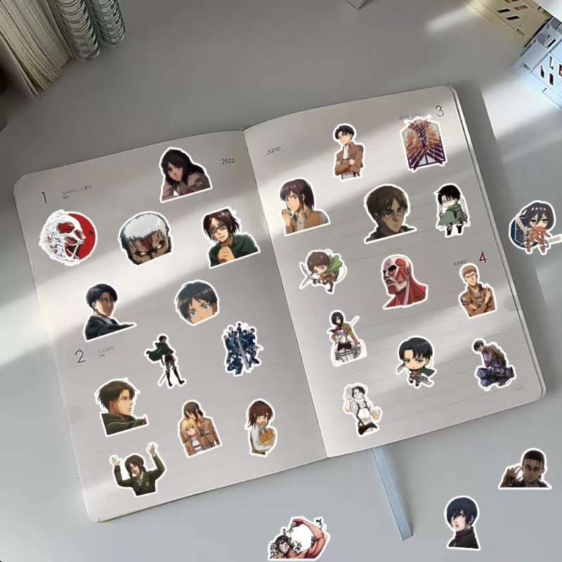60 pegatinas de anime de Attac - Travel Accessories Cute reseña y precio