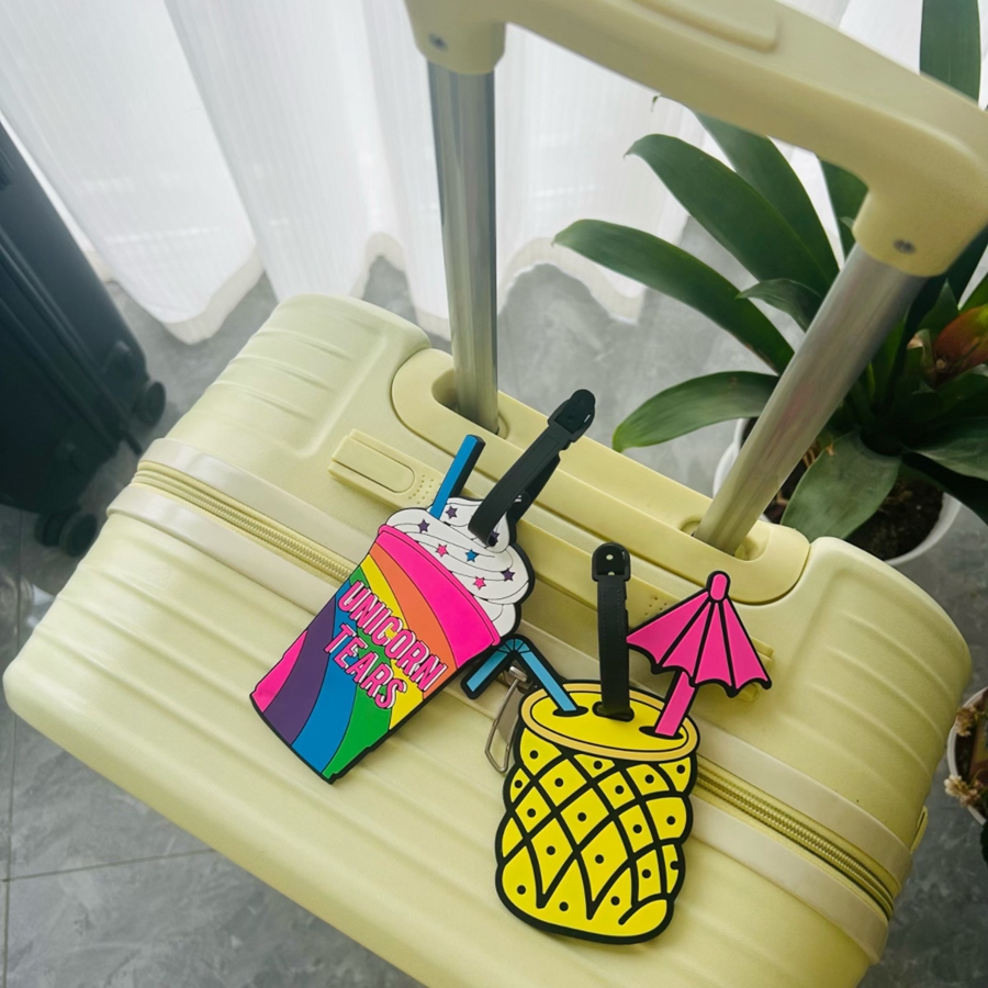 Etiqueta de equipaje de helado - Travel Accessories Name reseña y precio