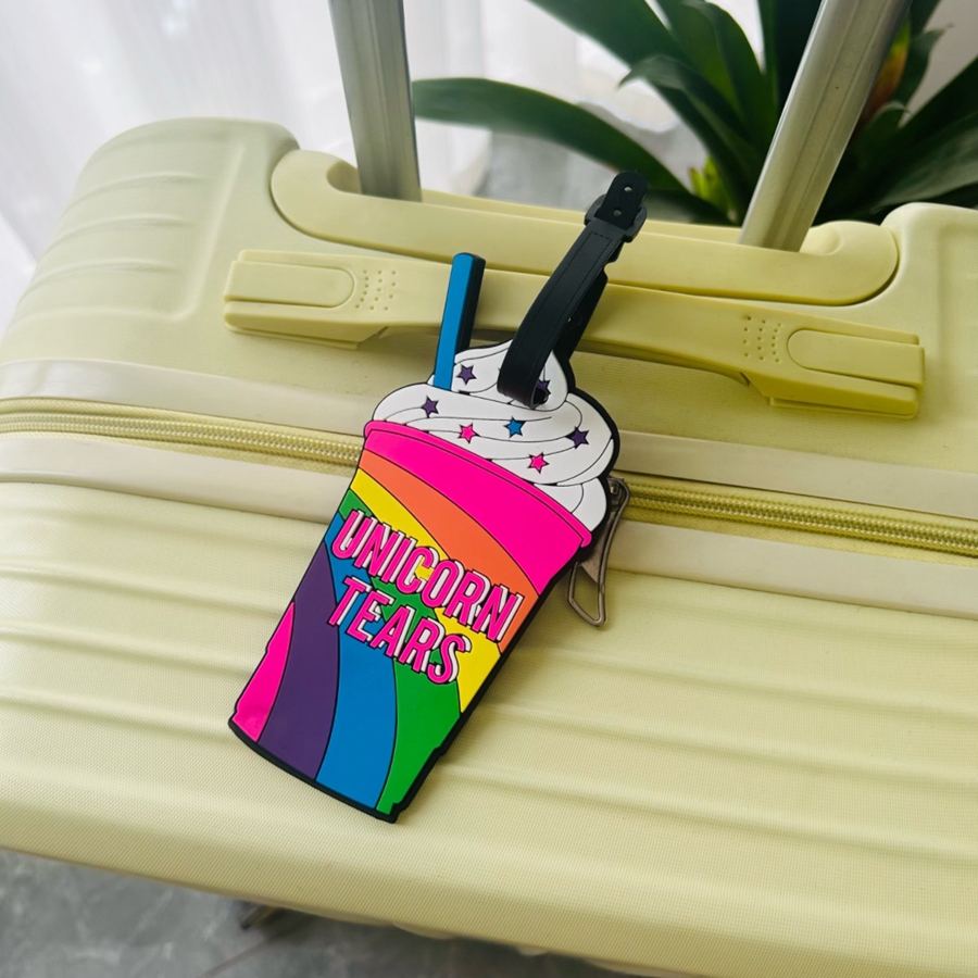 Etiqueta de equipaje de helado - Travel Accessories Name reseña y precio