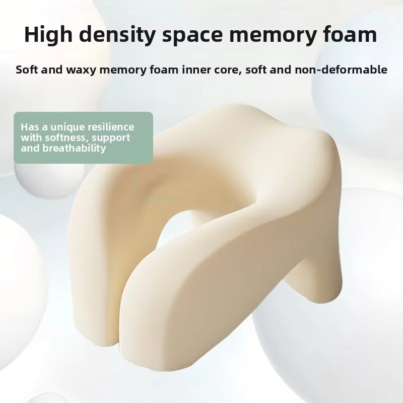 Almohada de espuma viscoelásti - Neck Pillow Memory Foam reseña y precio