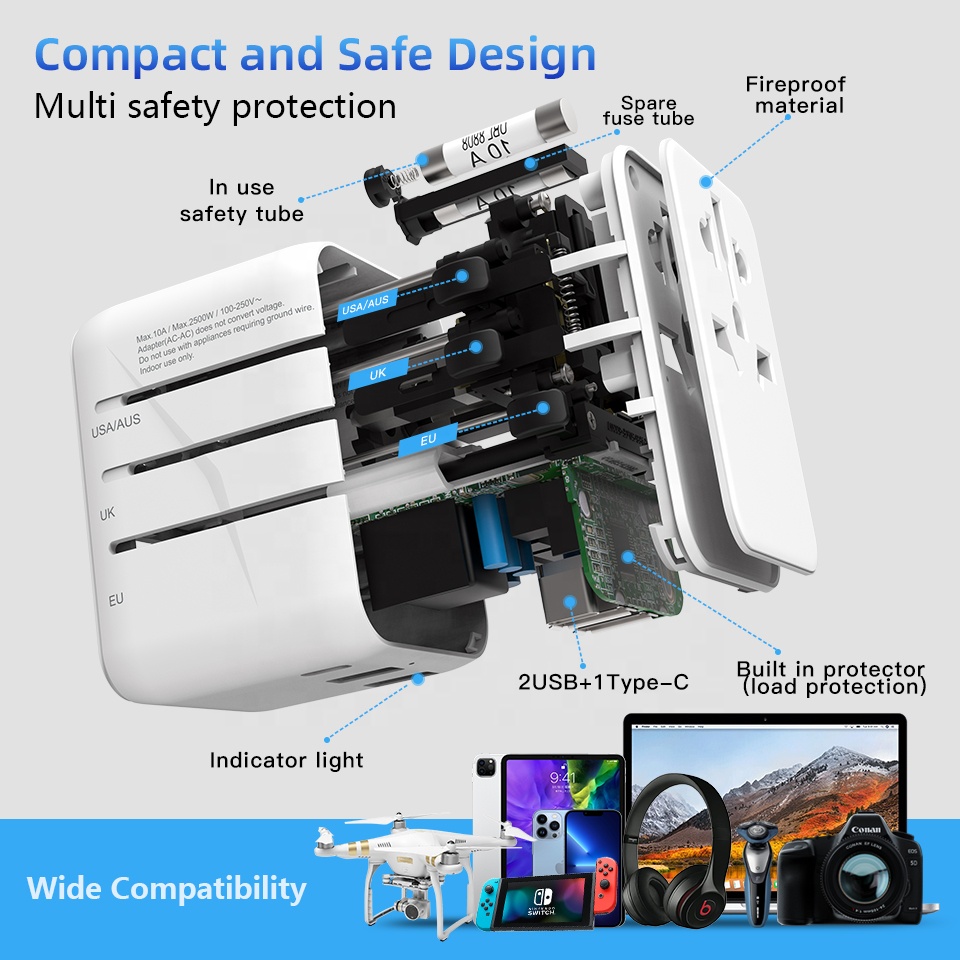 Cargador GaN Tipo C de 20W, Ad - Travel Plug Type C reseña y precio
