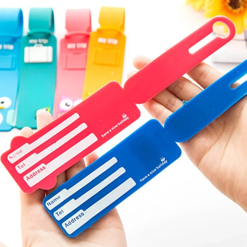 Etiqueta de Silicona con Dibuj - Travel Accessories Name reseña y precio