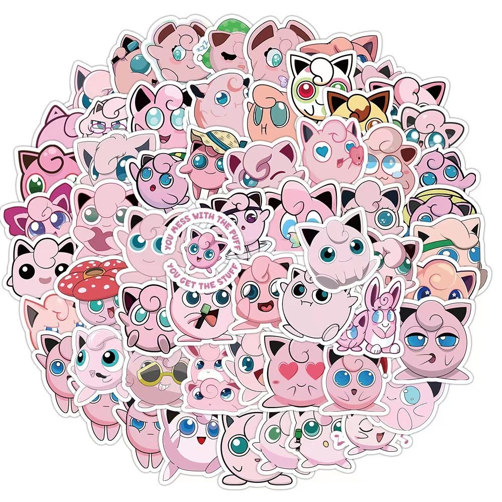 50 Lindas Pegatinas de Jigglyp - Travel Accessories Cute reseña y precio
