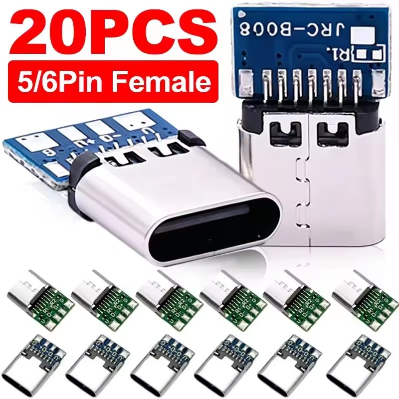Conector USB 3.1 Tipo C, Recep - Travel Plug Type C reseña y precio