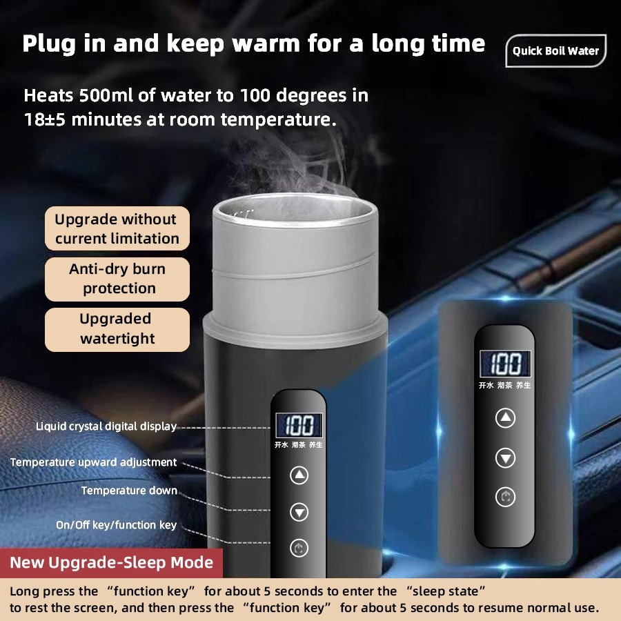 Hervidor eléctrico portátil de - Portable Travel Kettle reseña y precio