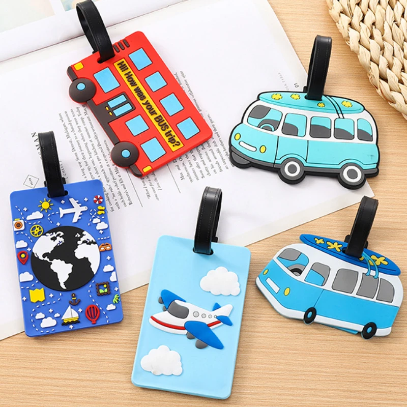 Etiquetas de equipaje de silic - Travel Accessories Name reseña y precio
