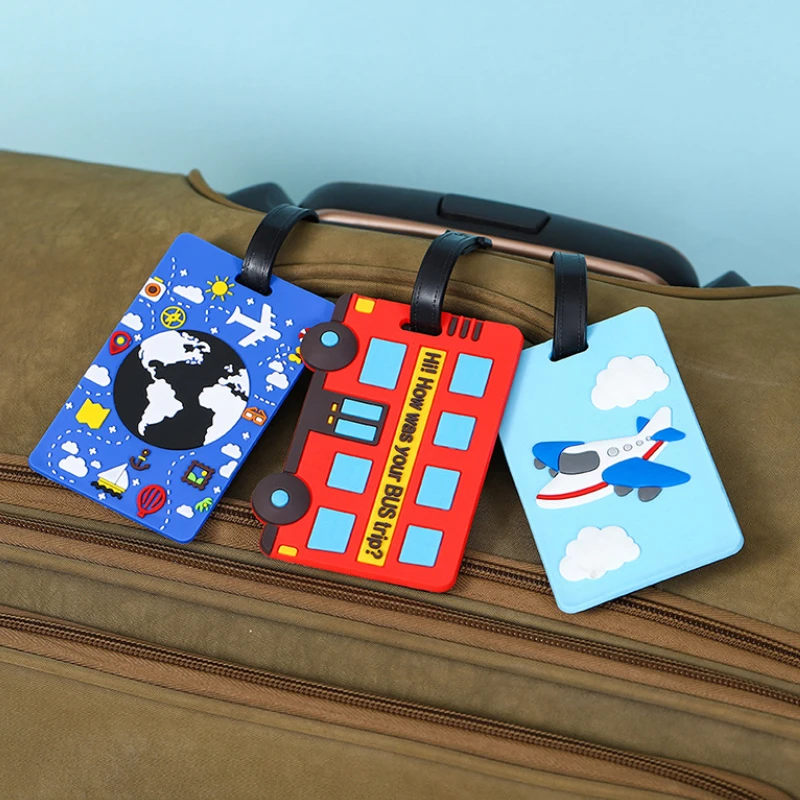 Etiquetas de equipaje de silic - Travel Accessories Name reseña y precio