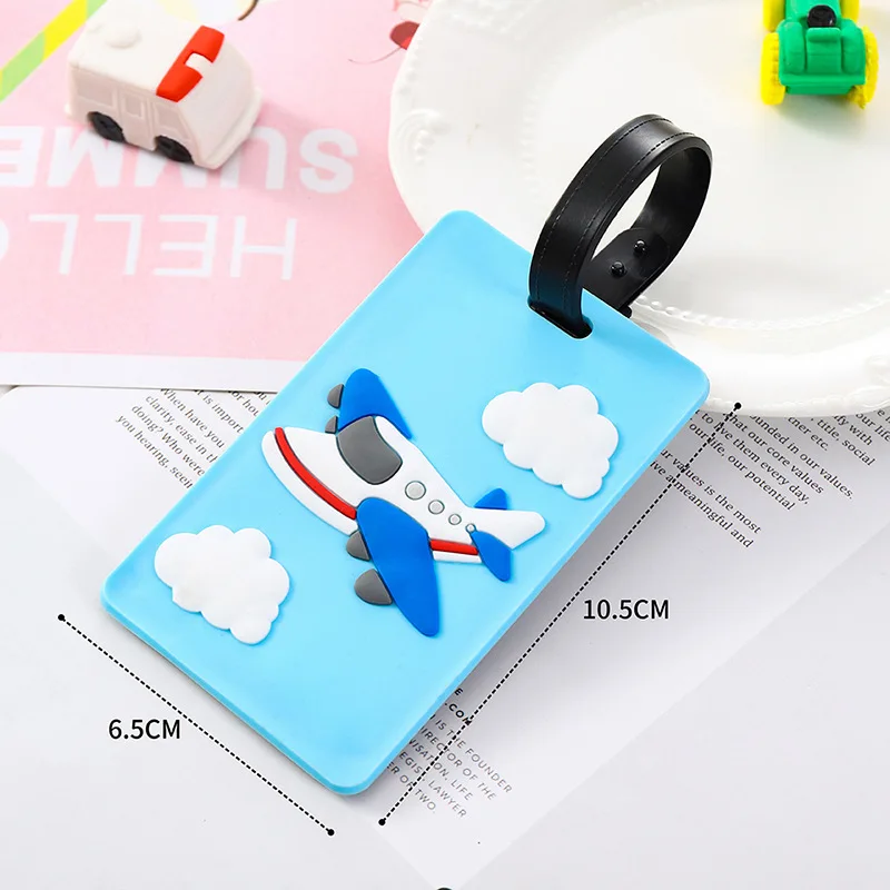 Etiquetas de equipaje de silic - Travel Accessories Name reseña y precio