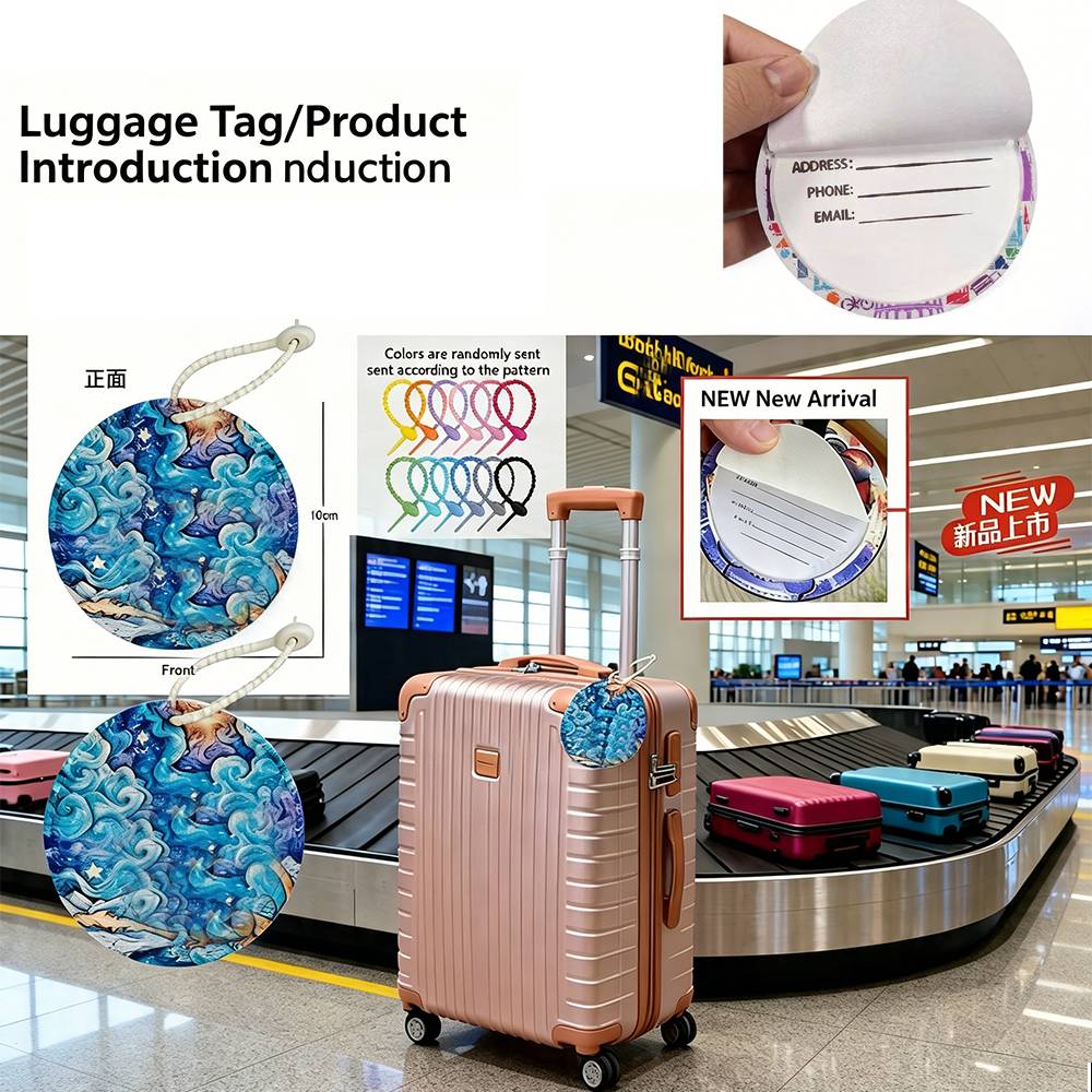 Etiqueta de Equipaje Mister Ba - Travel Accessories Name reseña y precio