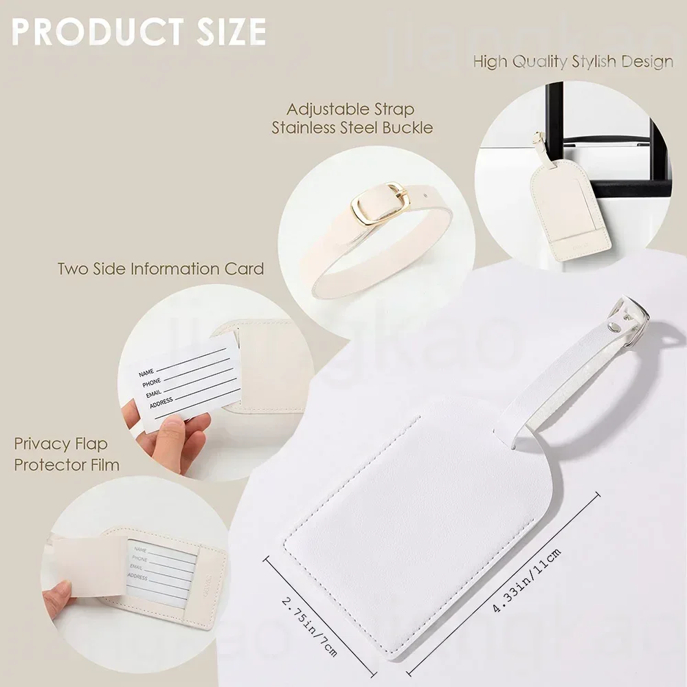 Etiqueta de equipaje de PU per - Travel Accessories Name reseña y precio