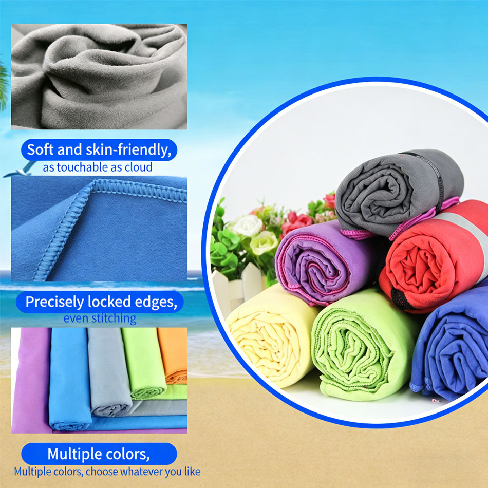 Toalla de playa de microfibra  - Travel Towel Quick Dry reseña y precio