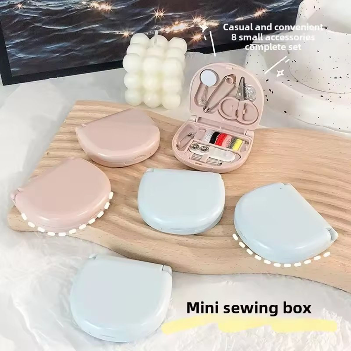 Mini kits de máquina de coser  - Travel Accessories Kit For Men reseña y precio