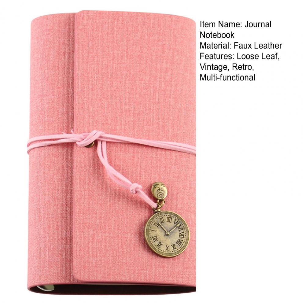 Cuaderno de Notas Vintage de P - Travel Notebook Journal reseña y precio