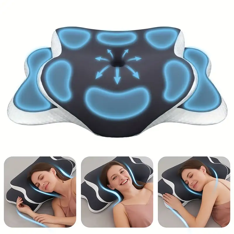 Almohada ergonómica de espuma  - Neck Pillow Memory Foam reseña y precio